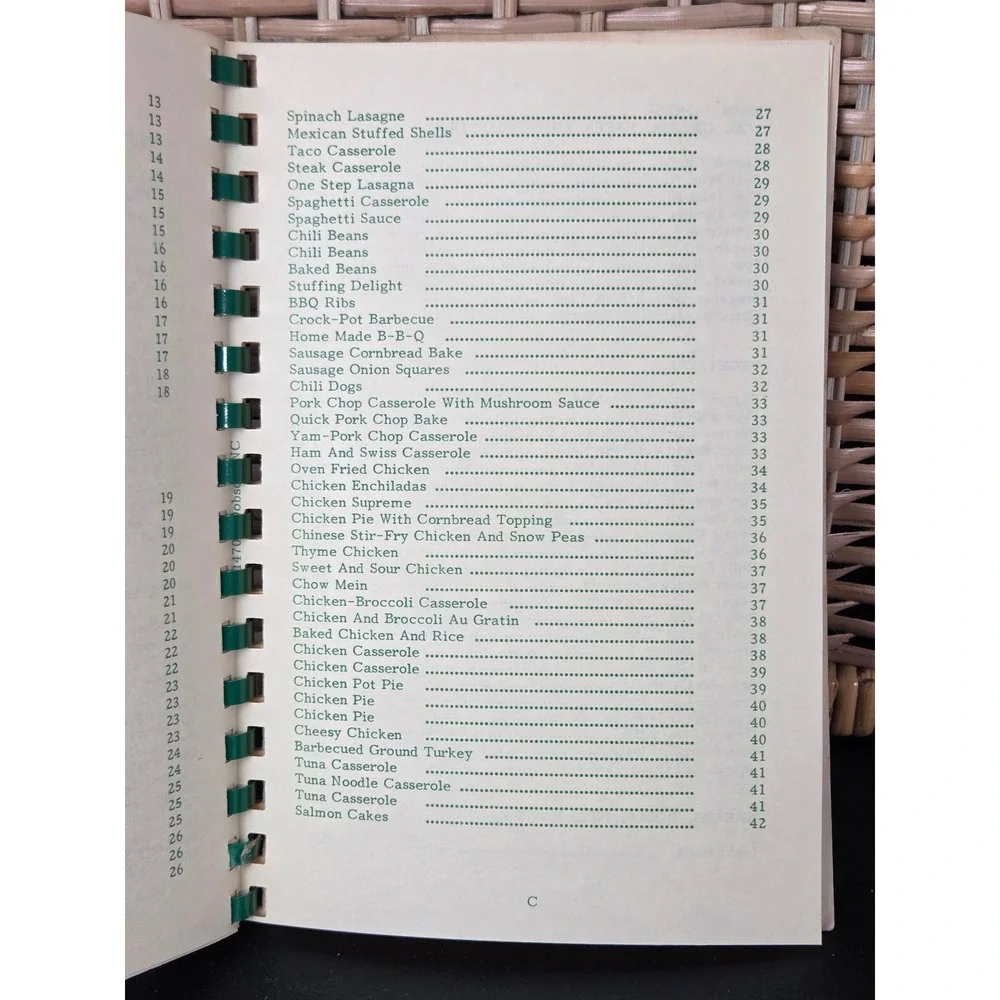 Vintage Home Cookin is a Family Affair Surry County NC School Recipe Cookbook